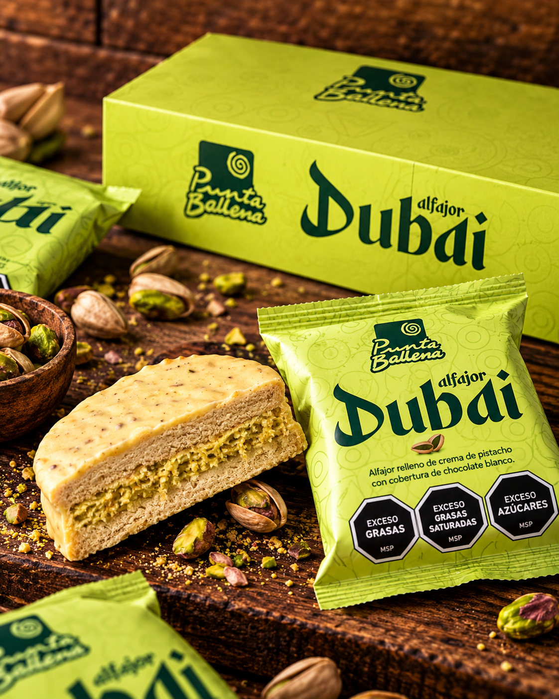 Alfajor Dubái Punta Ballena