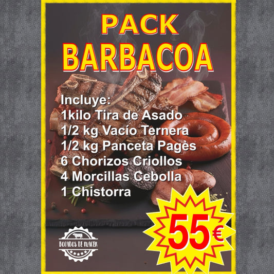 Pack Barbacoa para 6 🔥