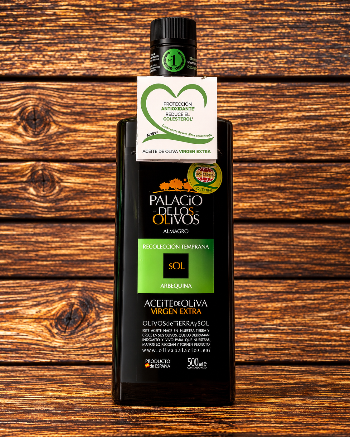 Aceite de Oliva Virgen Extra AOVE Premium. Arbequina