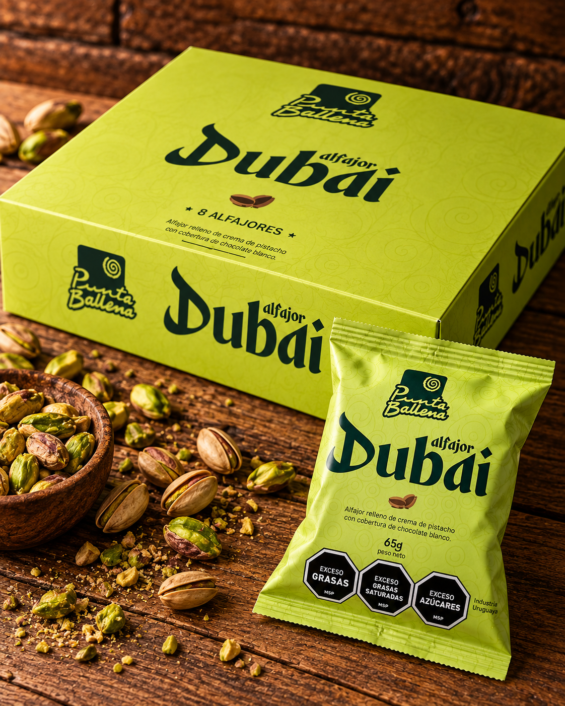 Alfajor Dubái Punta Ballena