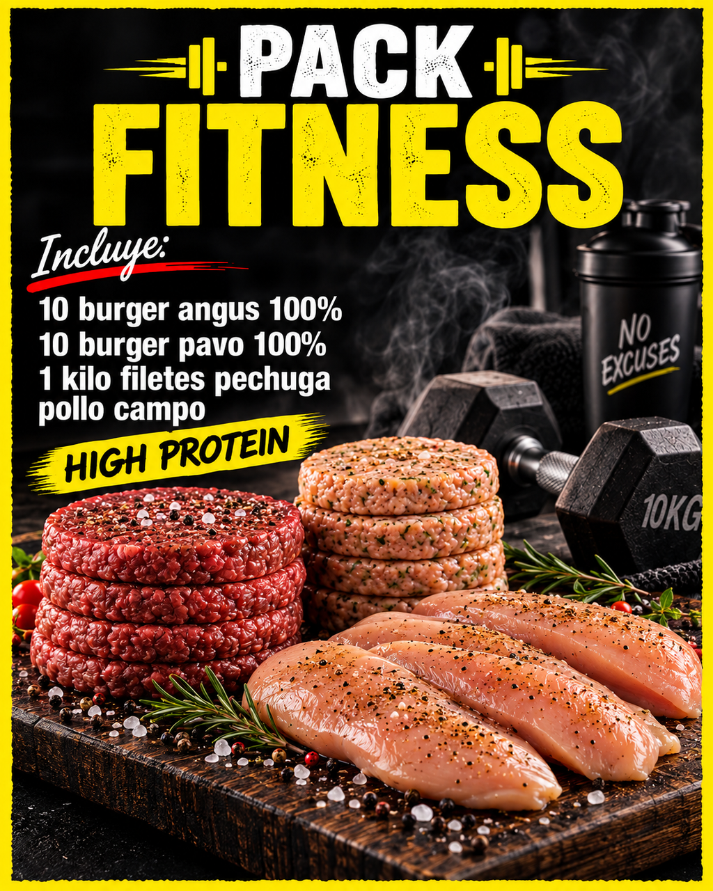 Pack Fitness High Protein 🏋️‍♀️